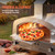 BIG HORN Gas Pizza Oven, Portable Propane Pizza Oven with 15 inch Pizza Stone