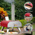 BIG HORN 12" Multi-Fuel Outdoor Pizza Oven Reach up to 1110℉– 3-in-1 Wood,Gas &Electric