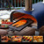 BIG HORN 12" Multi-Fuel Outdoor Pizza Oven Reach up to 1110℉– 3-in-1 Wood,Gas &Electric Compatible