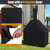 Giantex Pizza Oven Outdoor Wood Fired | Pizza Maker on Wheels with 2 Side Tables
