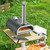 VEVOR Multi Fuel Pizza Oven Outdoor, 12 Inch Wood Fire & Propane Gas Pizza Oven