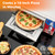 16" Single-Deck Commercial Pizza Oven | 1800W Countertop Electric Pizza Maker