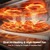 Convection Pizza Oven Electric, IPX4 Waterproof Countertop Air Fryer Oven, Fits 13-Inch Pizza
