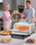12-Inch Electric Countertop Pizza Oven, Indoor Pizza Maker with 6 Cooking Presets