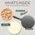 Electric Indoor Pizza Oven – 1800W, 5 Presets, Heats up to 750°F, Countertop Pizza Maker with 12" Ceramic Stone