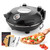 Electric-Pizza-Oven-Indoor, 12 Inches Countertop Cooker,800℉ Electric Pizza Maker