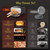 Electric Pizza Oven – 6 Programs, Max 840°F, Suitable for 12 inch Pizzas, 5-in-1 Multifunction