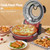 Sunvivi Electric Indoor Pizza Oven: Countertop Pizza Maker with Temp Control Knob, Heats up to 770℉