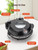 KEENSTAR Indoor Pizza Oven 12", Heats up to 800°F, Glazed Ceramic Stone Pizza Maker