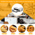 Giantex Electric Pizza Oven Indoor, Stainless Countertop Pizza Maker with Timer, Removable Crumb Tray
