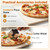 1700W Electric Pizza Oven Indoor, 6 Presets & 2-Min Rapid Baking Heats up to 750℉, Countertop Pizza Oven