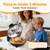 Electric-Pizza-Oven, 12'' Indoor-Electric-Pizza-Maker, 1200W Countertop Pizza Maker Machine