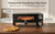 Electric Pizza Oven Indoor,12 inch Countertop Pizza Maker with Viewing Window,Stainless Steel