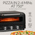 WILLOW Eco Series Electric Indoor Pizza Oven – 1800W, 5 Presets, Heats up to 750°F, Countertop Pizza Maker