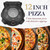 Baker's Friend Electric Pizza Oven Indoor Countertop, 12 Inch Pizza Maker Machine for Home, Pizza Cooker & Grill