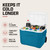Coleman Chiller 9/16/30/48/60qt Cooler with Ice Retention, Leak Resistant
