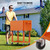 Ice Chest, Portable Patio Party Bar Drink Cooler Cart, with Shelf, Beverage Pool with Bottle Opener