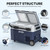 Aeitto 12 Volt Car Refrigerator, 42QT(40L) Dual Zone Portable Car Fridge Freezer -4℉-68℉ Electric Cooler