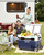 Aeitto 12 Volt Car Refrigerator, 42QT(40L) Dual Zone Portable Car Fridge Freezer -4℉-68℉ Electric Cooler