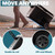 12 Volt Refrigerator, 37QT(35L) Electric Cooler, Portable Freezer 12V/24V DC 100-240V AC, 12V Fridge -4℉~68℉