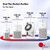 Pure Air PA6 Smart Wozoyo Air Purifier for Large Rooms, AHAM VERIFIDE, Covers 2723 ft², 363 CFM, H13 HEPA, Filters PM2.5, Odors