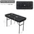 4 Foot Folding Party Ice Cooler, Portable Tailgate Camp Fishing Cleaning Table