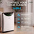 4 in 1 Humidifier and Air Purifier in One Large Room HEPA Air Purifier Humidifier Combo with UV Light