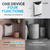 4 in 1 Humidifier and Air Purifier in One Large Room HEPA Air Purifier Humidifier Combo with UV Light