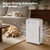 Trucozie Large Pet Air Purifier for Home up to 3000 Ft², Absorbs Floating Cat and Dog Hair, Smart WiFi, 3-in-1 Filter with Anion