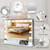 Hollywood Vanity Mirror with Lights, 23" x 18" Lighted Makeup