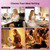 Double Sided Magnifying Mirror with 360° Rotation, Lighted Makeup Mirror