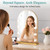 Vanity Mirror with Lights, 20.5" L x 13" W Arched LED Makeup Mirror