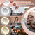 Rechargeable 2-Sided Height Adjustable Desk Mirror for Bathroom, Women Gifts