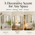 Mirrors Home Decor for Housewife Decorative Bathroom Vanity Setup