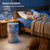 PETGUGU Air Purifiers for Home Bedroom Dorm with 360° Rotating Transparent Pre-Filter Pet Air Purifier