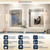 Tempered Glass, CRI90+ Anti Fog Vanity Mirror with Backlights