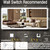 3 Color Dimmable Anti-Fog 72" Frameless Backlit Bathroom Smart Light up Mirror