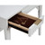 Textured Drawer Faces, Felt Lined Drawer, Hidden Mirror