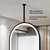 Suitable for Home Hotel Bathroom Vanities(Gold,60x100cm)