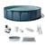 INTEX UltraLuxe 20 ft x 52 in Round Outdoor Above Ground Pool Set, Smart Wi-Fi Enabled Large Swimming Pool for Family and Adults