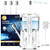 Tank, 3 Brush Heads & 1 Jet Tip For Daily Gum Care and Cleaning Teeth