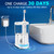 Tank, 3 Brush Heads & 1 Jet Tip For Daily Gum Care and Cleaning Teeth
