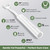 Electric Flosser for Teeth, Water Flosser Alternative with 5 Speeds + 54 Refill