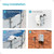 ECOPOOLTECH Swim Current Machine for Above Ground Frame Pools R100