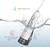 Rechargeable IPX7 Waterproof Water Flosser for Home and Travel,