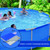 Outraveler 10ft x 30in Above Ground Swimming Pool,Outdoor Round Frame Steel Frame Pool for Backyard Garden Kids Family