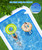 Extra Large Inflatable Swimming Pool - 145" X 74" X 22" Oversized Thickened Blow Up Pool for Kids and Adult
