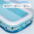 145" x 74" x 22" Family Size Blow Up Pool for Adults & Kids, Oversized Backyard Kiddie Pool for Outdoor, Garden