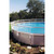 Blue Wave 24-In Above Ground Pool Fence Kit A, 8 Sections - End Posts Included, Cut-to-Size Vinyl - Suitable for Metal Frame Pools