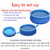 Outraveler 12ft x 36in Inflatable Swimming Pool, Outdoor Above Ground Blow Up Pool, Top Ring Easy Set Pool